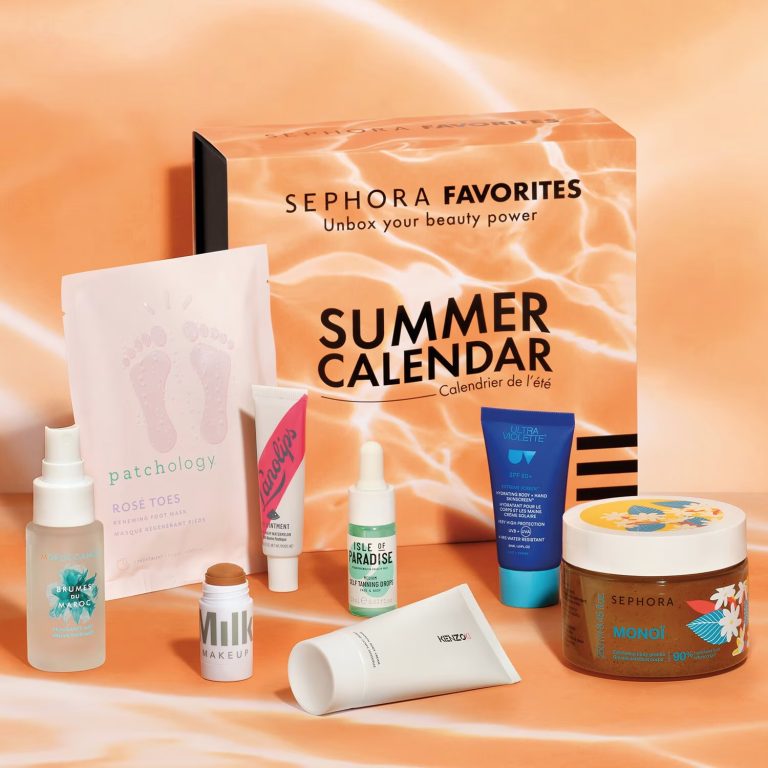 SEPHORA FAVORITES Summer Calendar